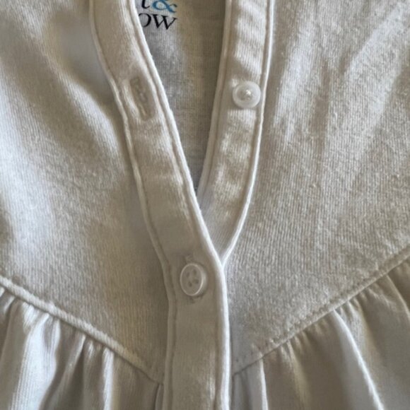 Croft & Barrow Women's Off White top size M - Picture 5 of 6